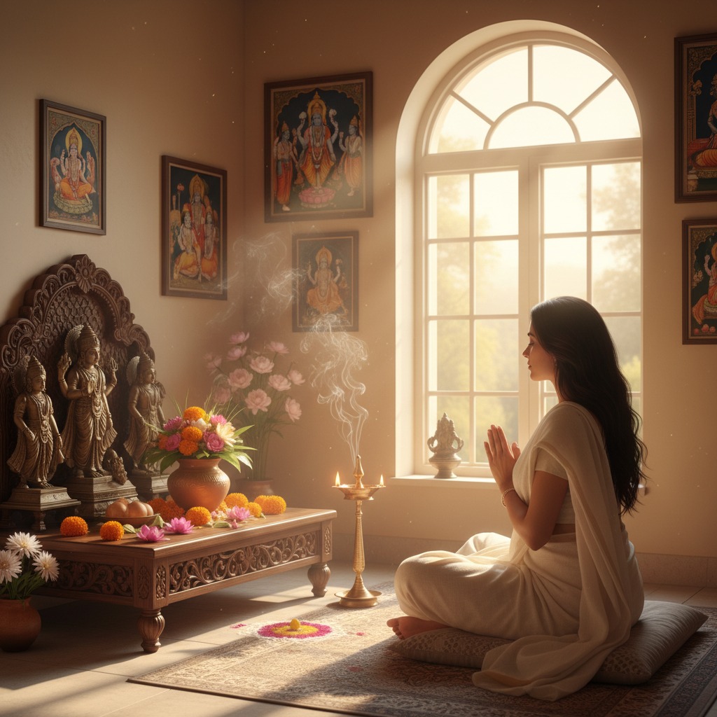 Discover the Spiritual and Mental Benefits of Performing Daily Puja Rituals at Home