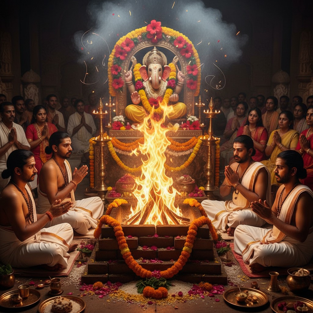 Ganapathi Homam: Powerful Fire Ritual to Remove Obstacles and Invite Prosperity