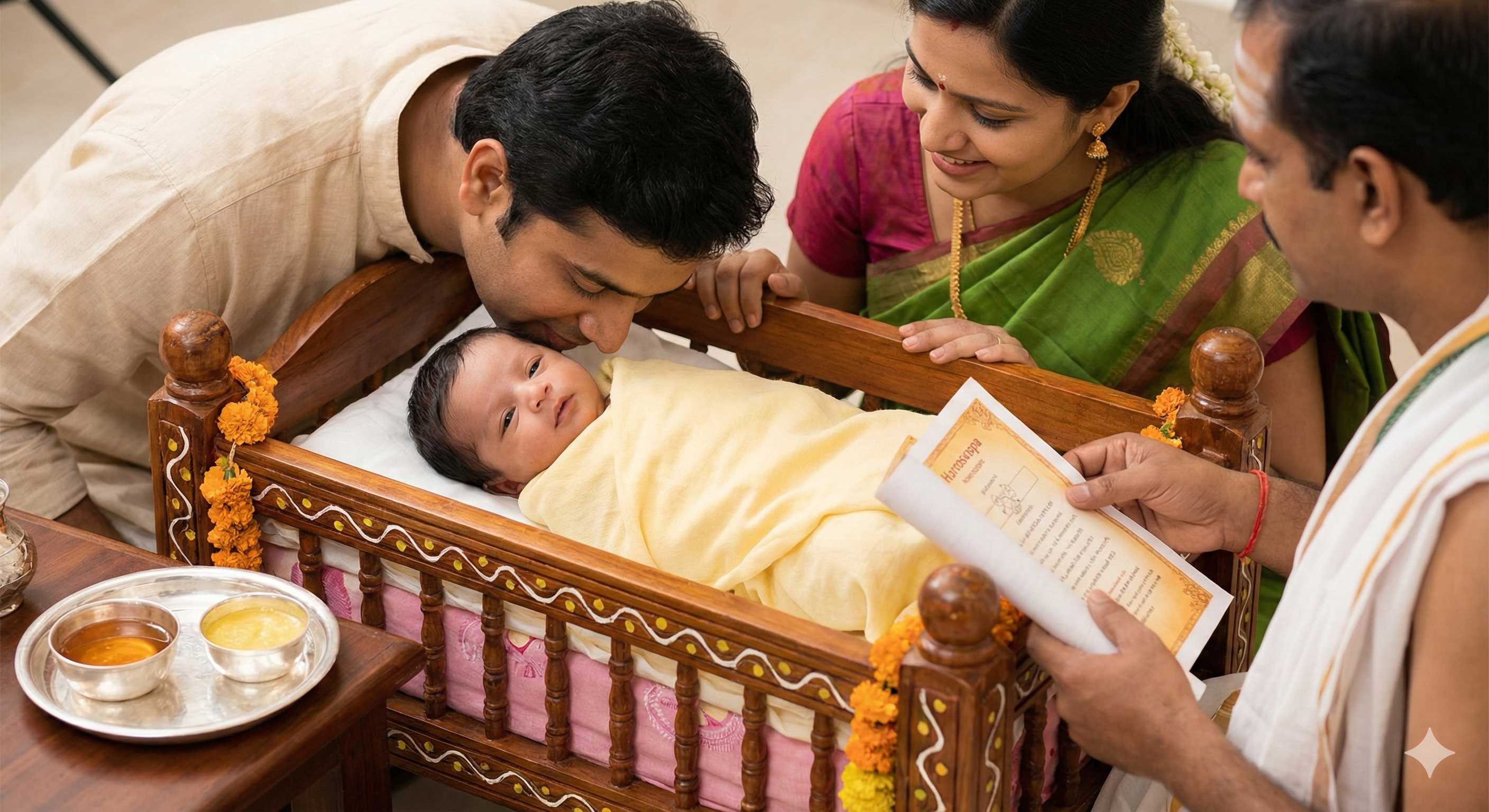 Jaatakarma + Naamakaranam