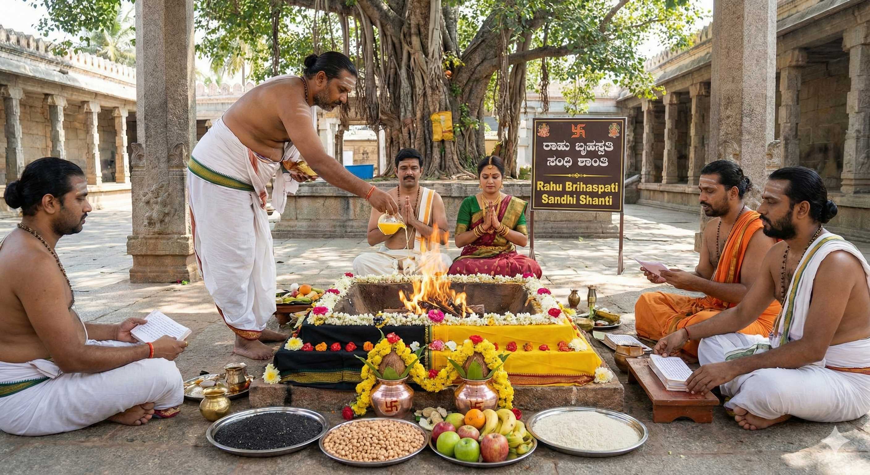 Rahu Brihaspati Sandhi Shanti
